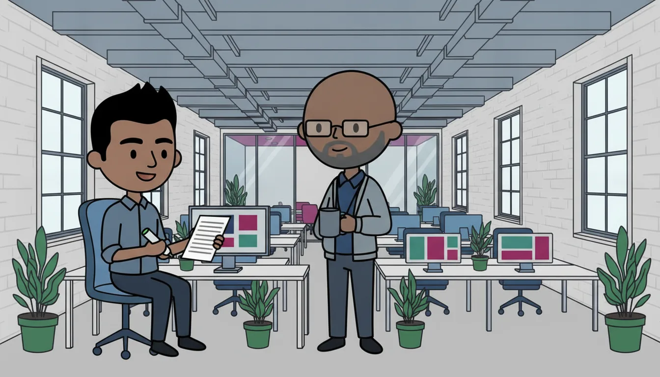 A still from Episode 1, Where You Point It.