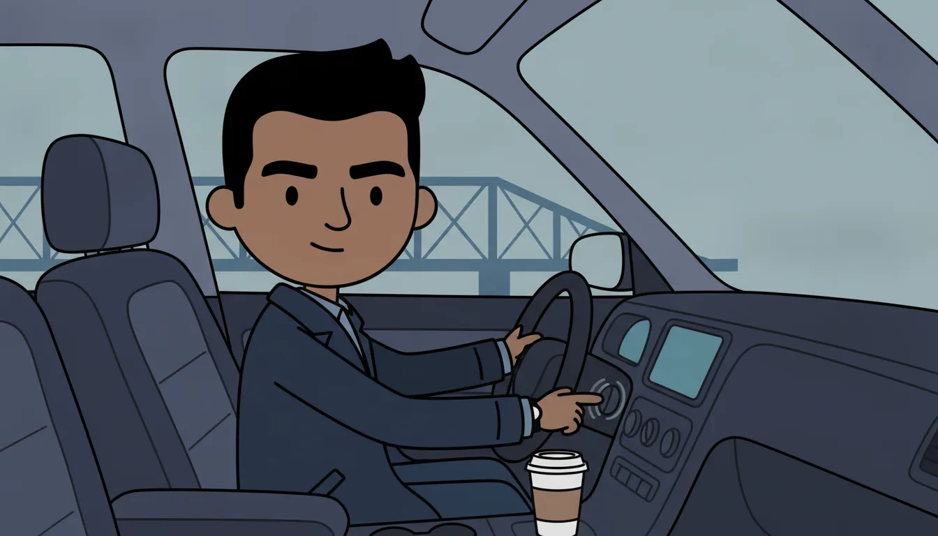 A still from Episode 6, The Full Tank.